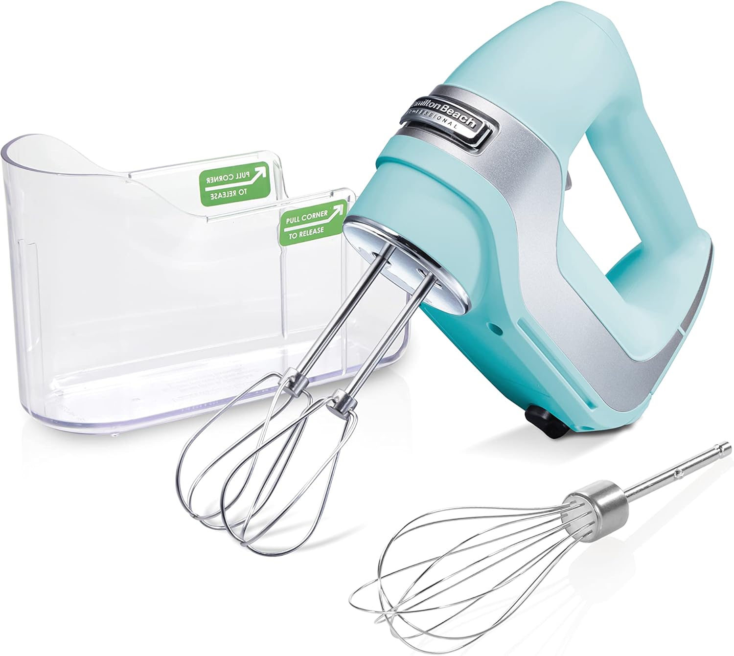 Hamilton Beach Professional 5-Speed Electric Hand Mixer with Snap-On Storage Case