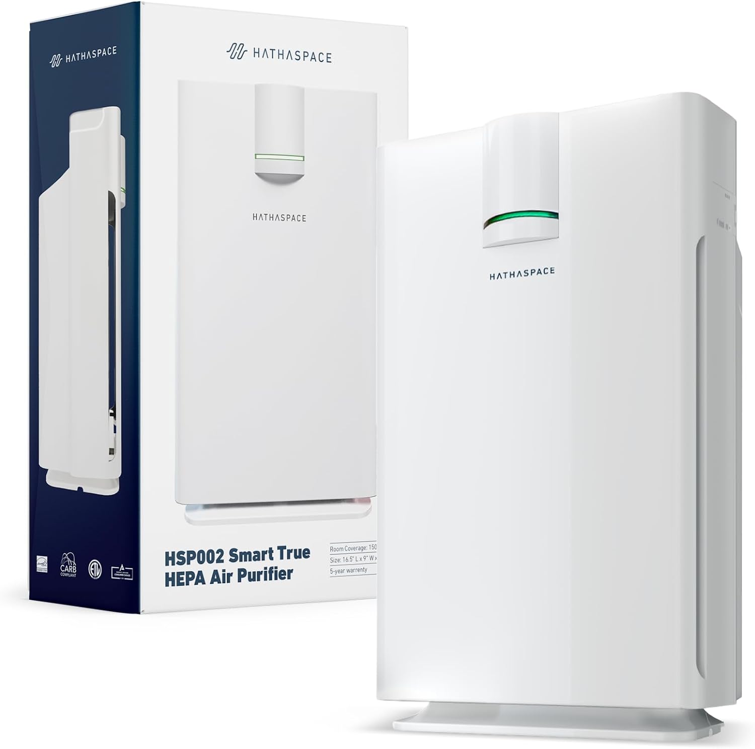 HATHASPACE Smart Air Purifiers - True HEPA Air Purifier