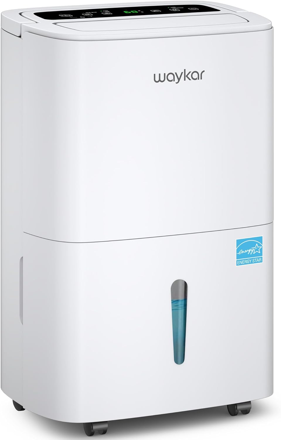 Waykar 120 Pints Energy Star Home Dehumidifier for Spaces up to 6