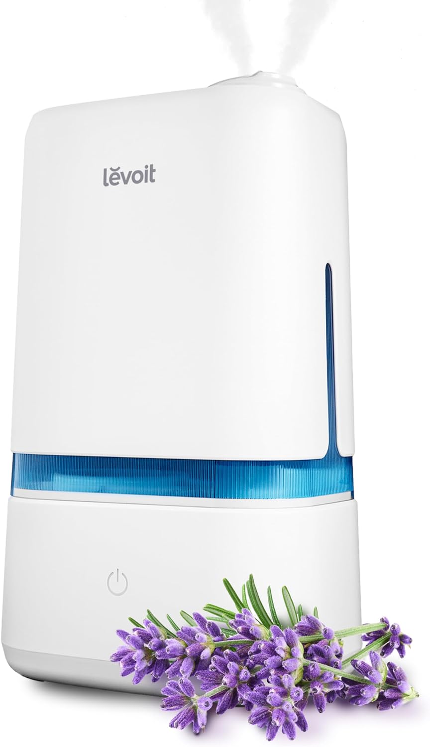 LEVOIT 4L Humidifiers for Bedroom Large Room & Essential Oil Diffuser