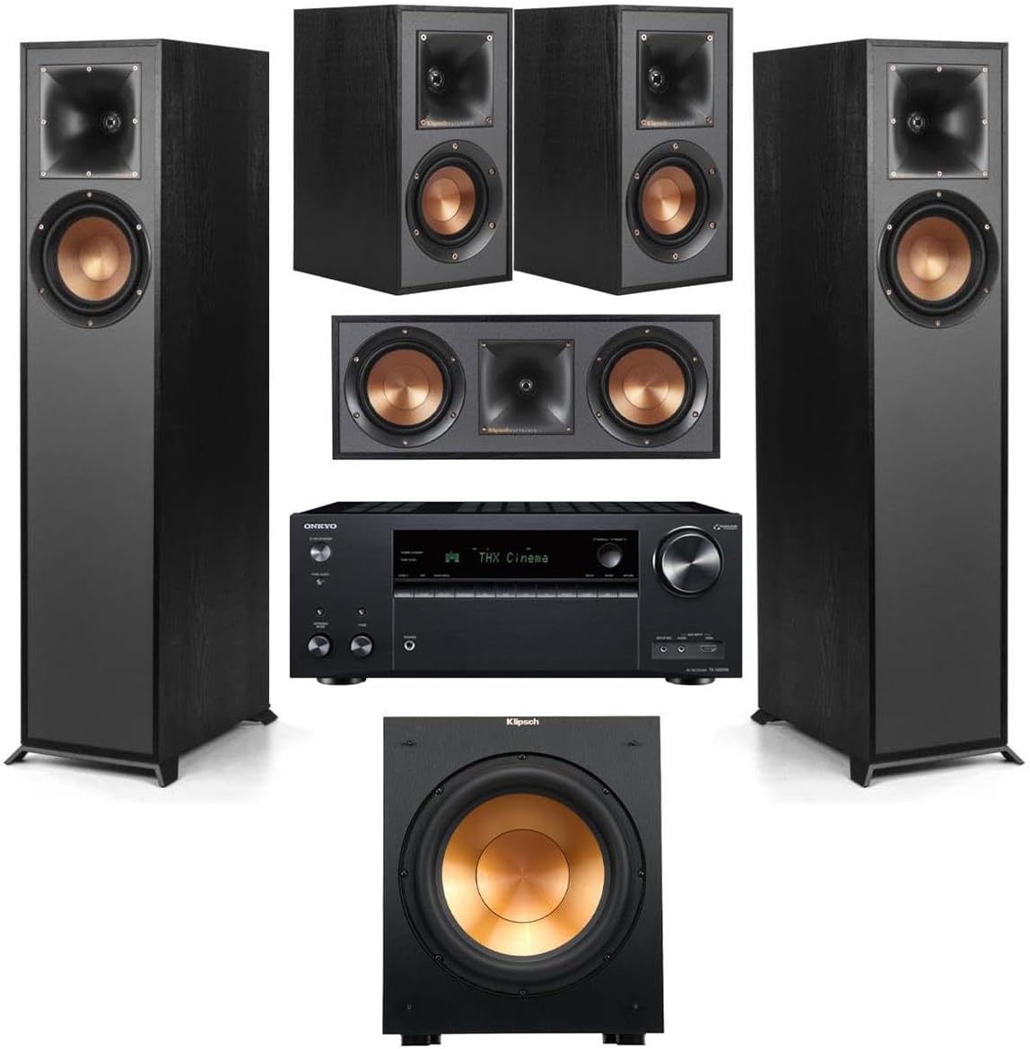 Klipsch Reference R-610F 5.1 Home Theater System