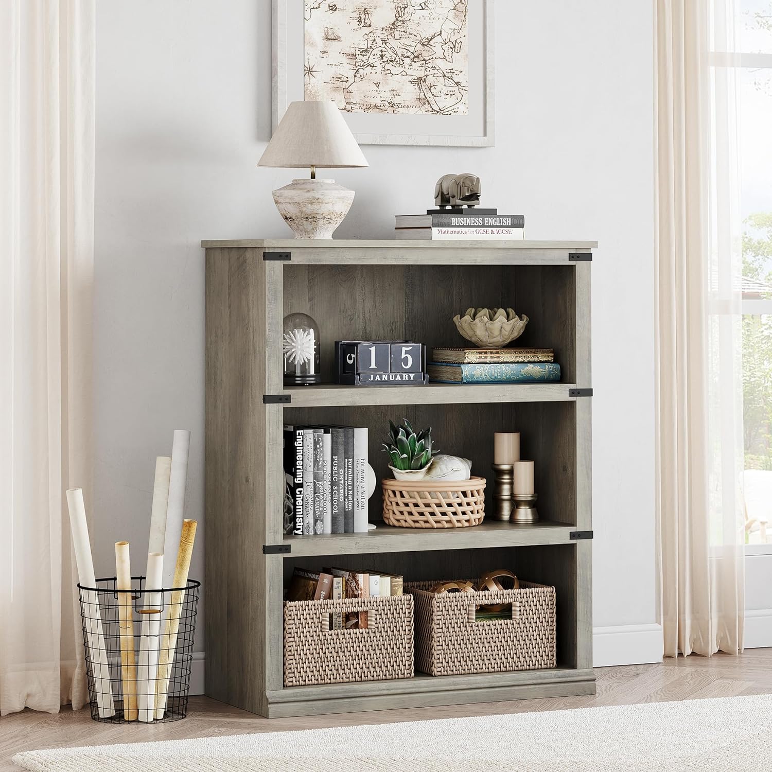 GAOMON 3 Tier Bookcase