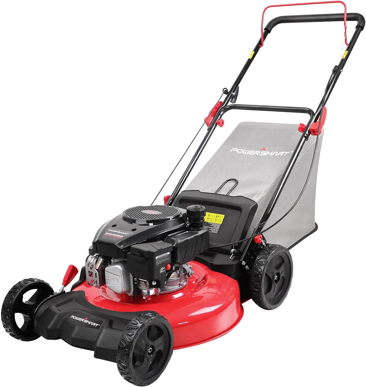 PowerSmart Push Gas Lawn Mower with Grass Bag