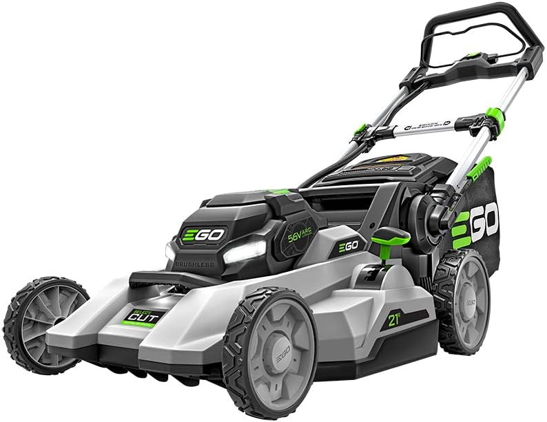 EGO Power+ LM2135 21-Inch 56-Volt Lithium-ion Cordless Select Cut™ Push Mower with 7.5Ah Battery and Rapid Charger Included