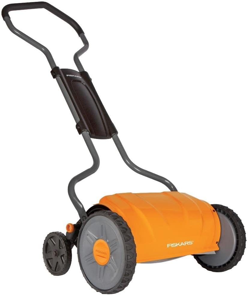 Fiskars StaySharp Push Mower - 17