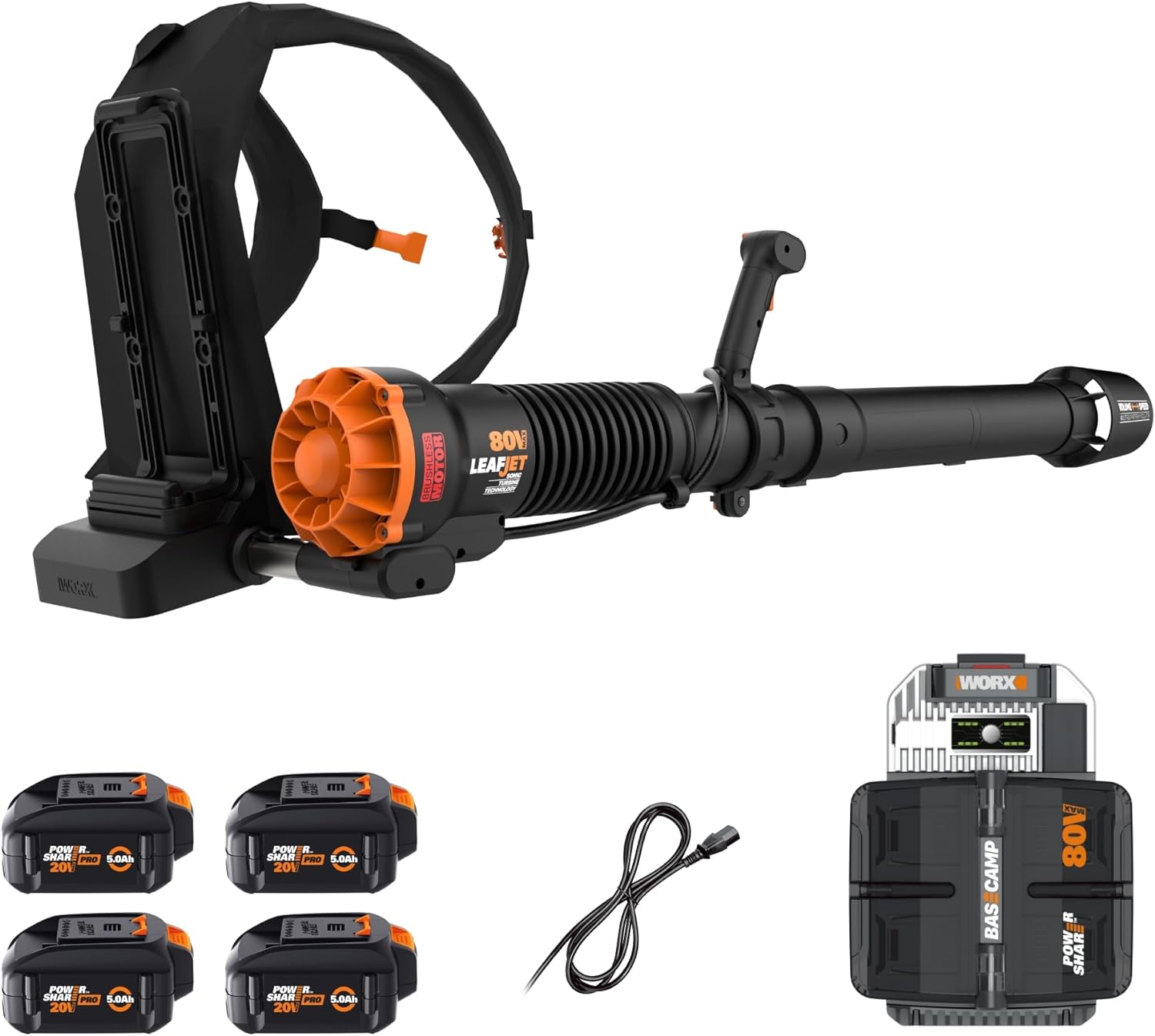 Worx Nitro 80V Cordless Leaf Blower