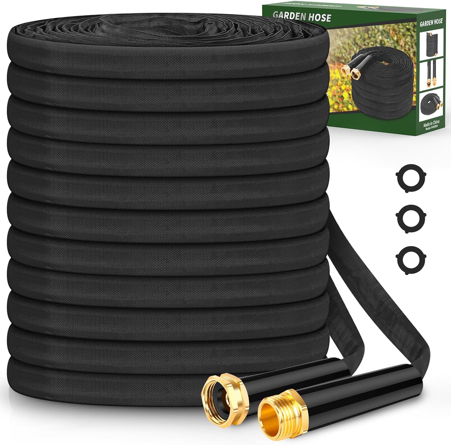 Non-Expandable Garden Hose 50FT