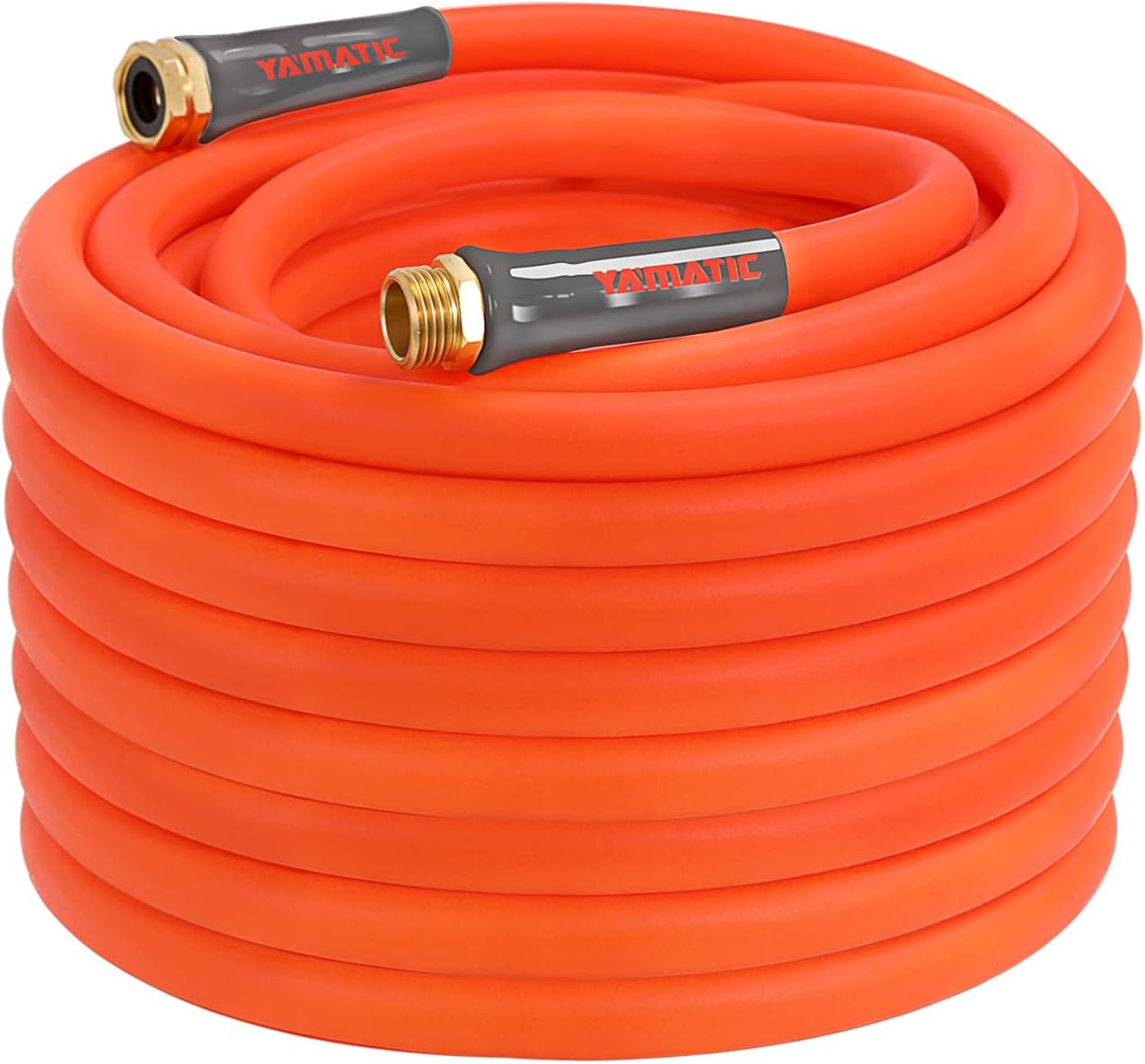 YAMATIC Heavy Duty Garden Hose 5/8 in x 75 ft