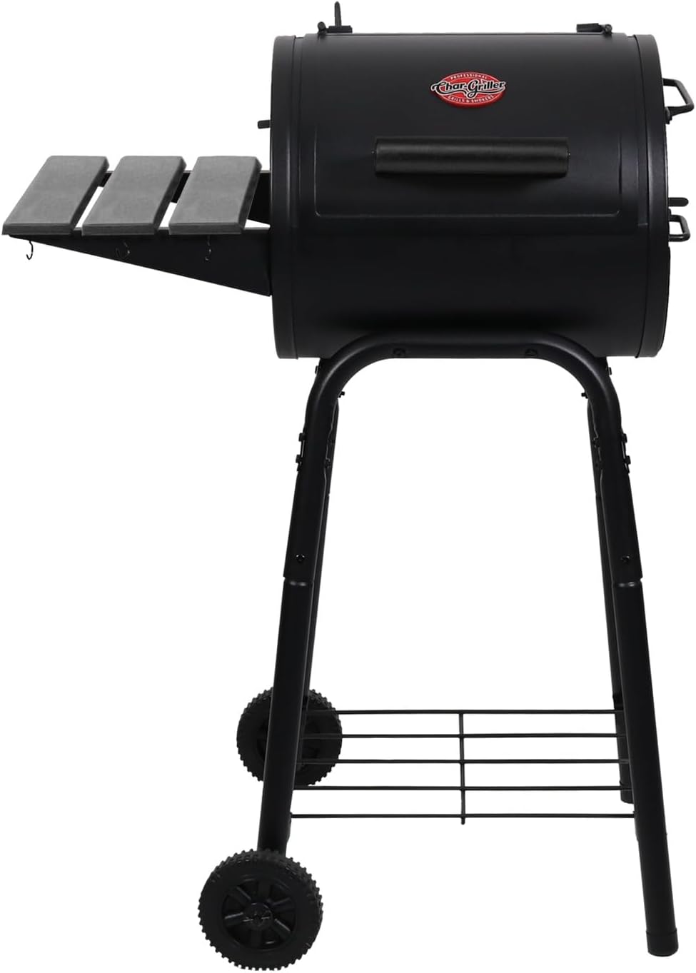 Char-Griller® Patio Pro Charcoal Grill and Smoker with Cast Iron Grates