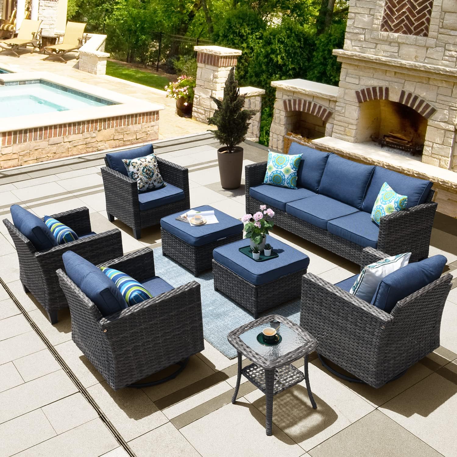 ovios Patio Furniture Set