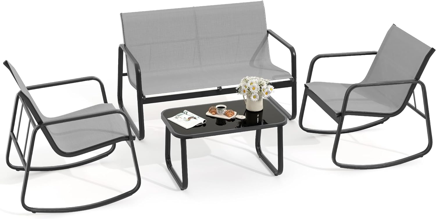 YITAHOME 4 Piece Patio Furniture Set