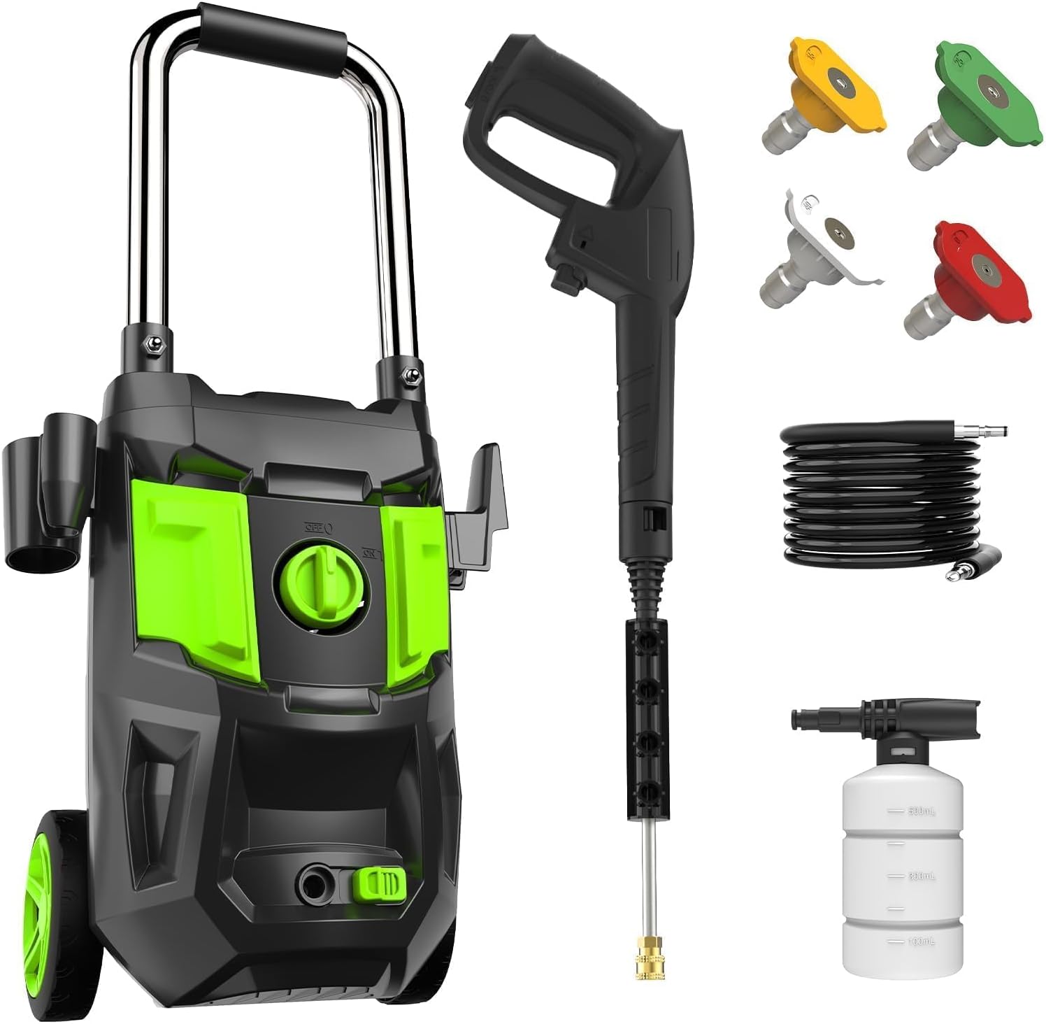 Electric Pressure Washer - 4500 PSI 2.8 GPM Electric Power Washer with 35FT Power Cord