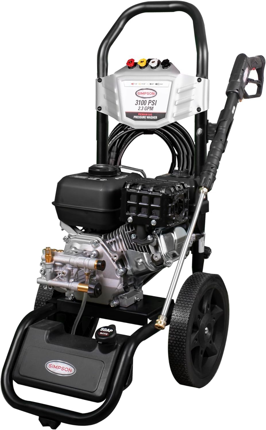 Simpson Cleaning MS61222-S MegaShot 3100 PSI Gas Pressure Washer