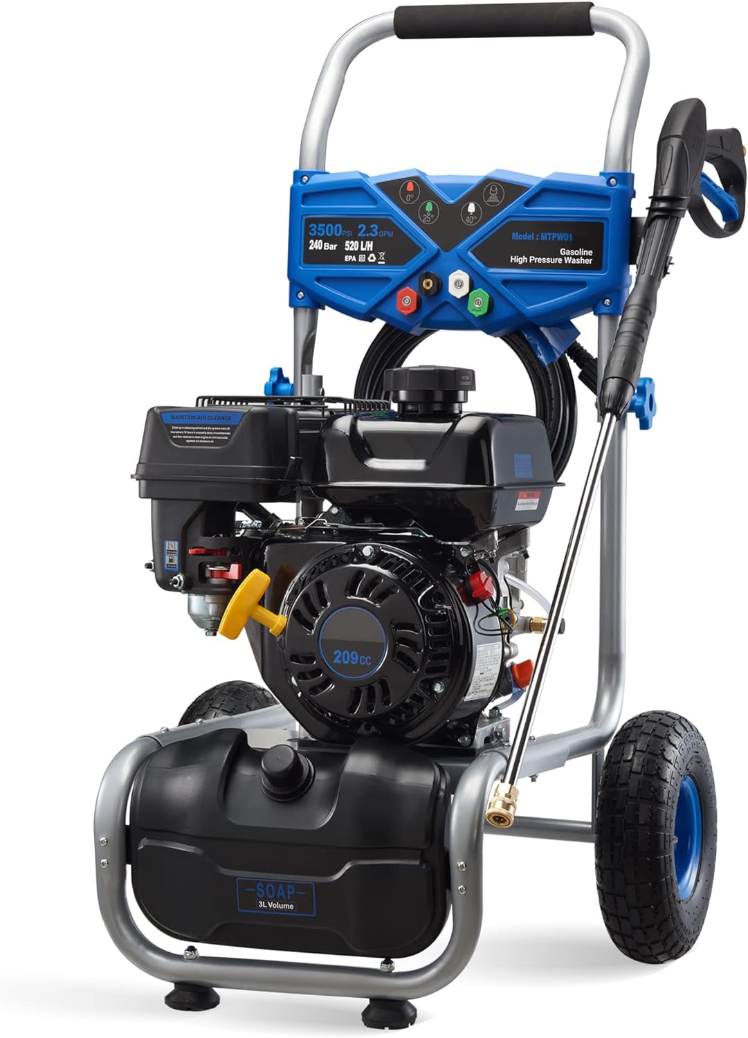 3500PSI Gas Pressure Washer