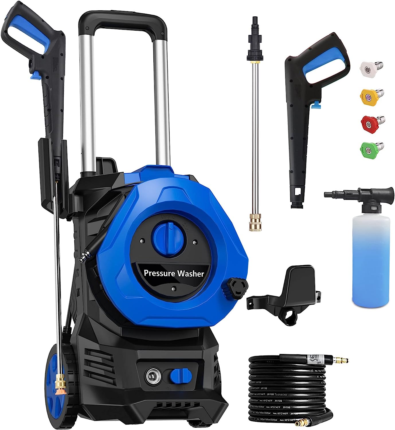 Electric Pressure Washer 4500PSI Max 2.8 GPM Electric Pressure Washer with 25 Foot Hose