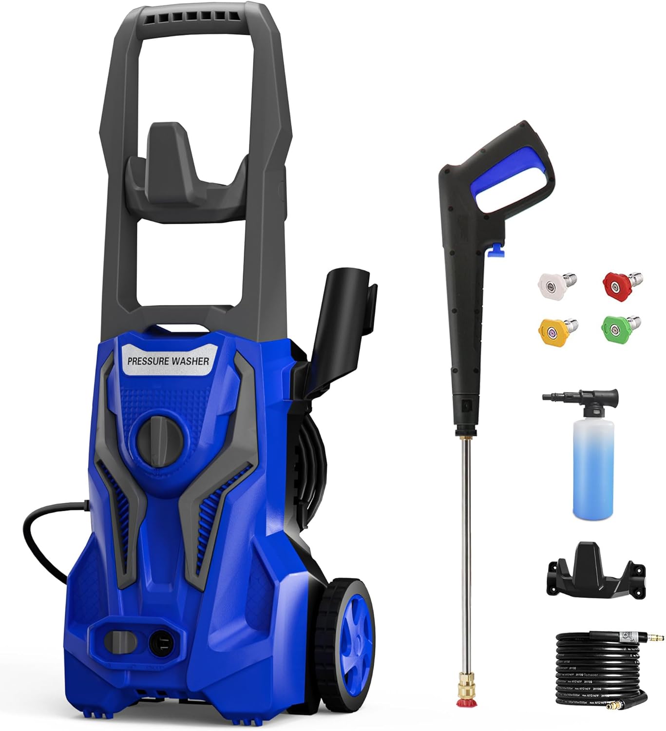 4200 PSI 2.8 GPM Pressure Washer Powered - Electric Power Washer for Cars Washing with 25FT Pressure Hose