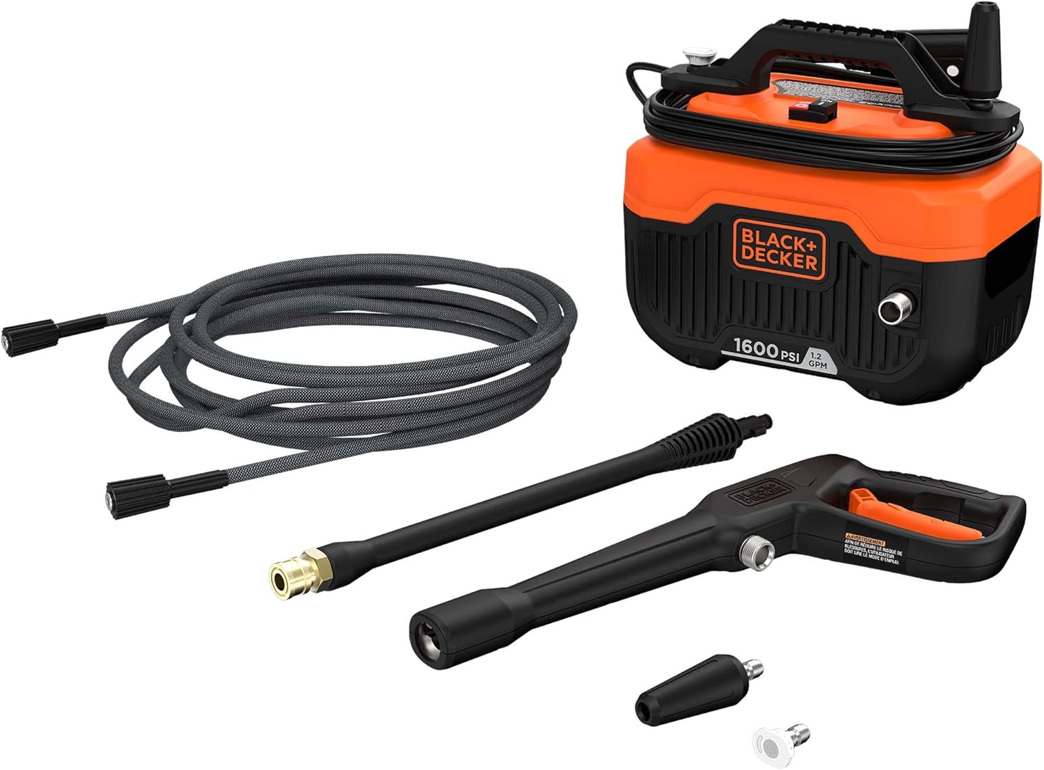 BLACK+DECKER Electric Cold Water Pressure Washer