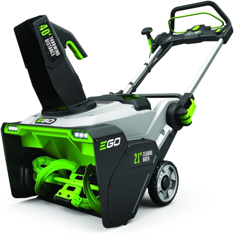 EGO Power+ SNT2110 Peak Power 21-Inch 56-Volt Cordless Snow Blower with Steel Auger Battery and Charger Not Included