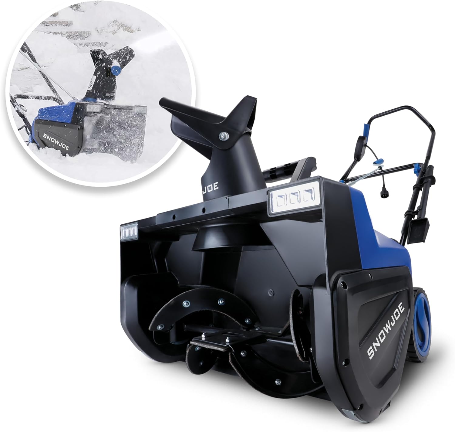 Snow Joe SJ627E Electric Walk-Behind Snow Blower w/ Dual LED Lights