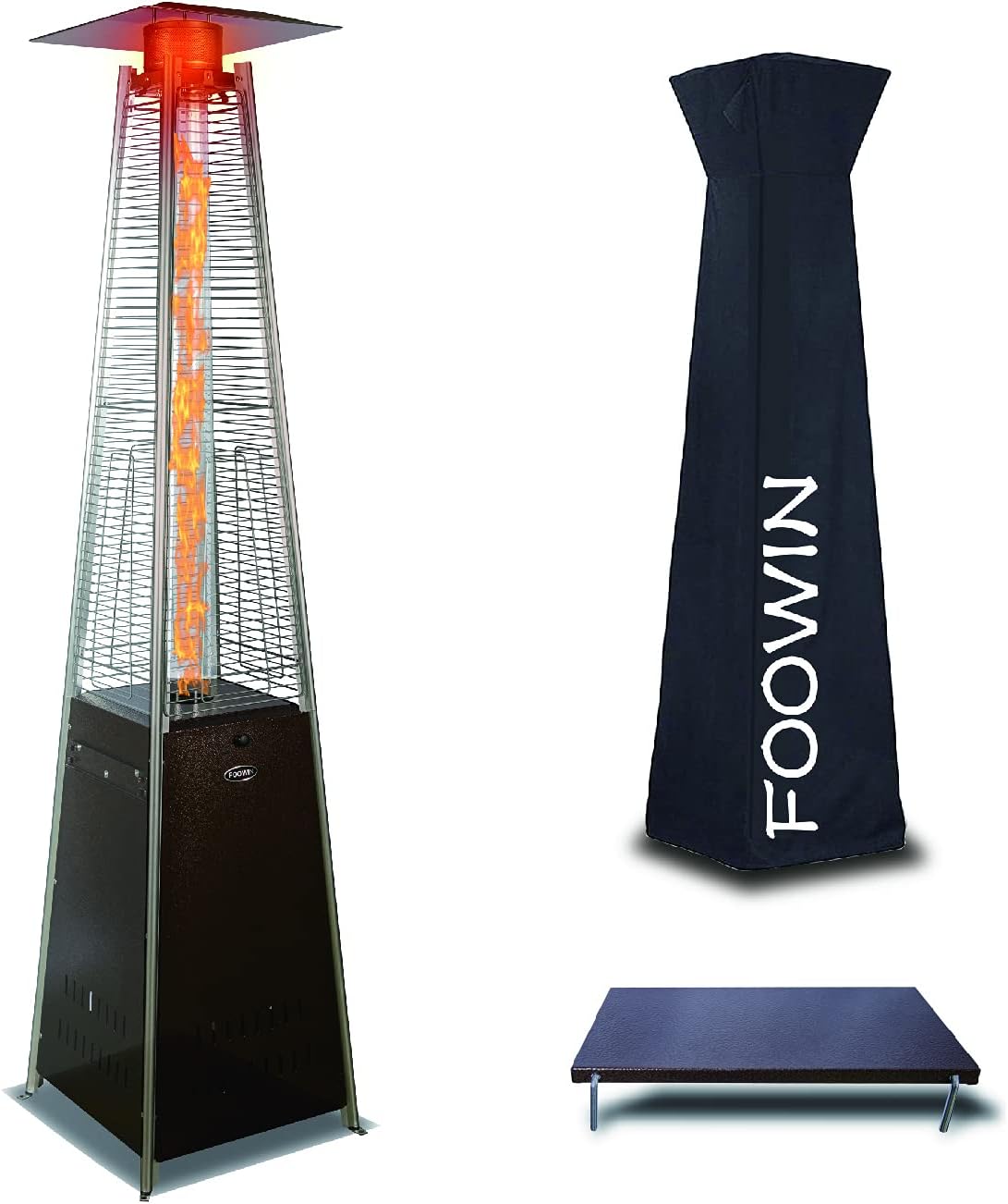 FOOWIN Pyramid Patio Propane Heater