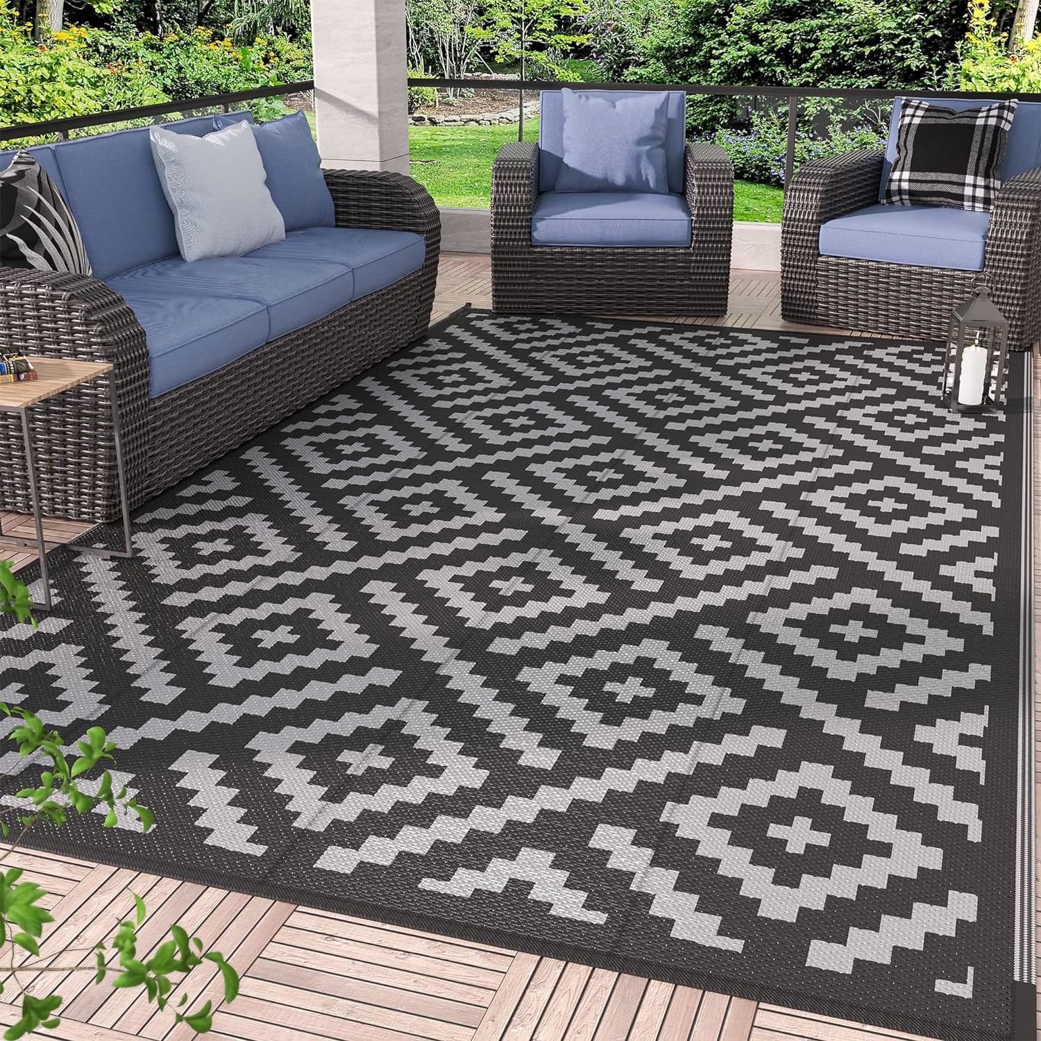 GENIMO Outdoor Rug for Patio Clearance