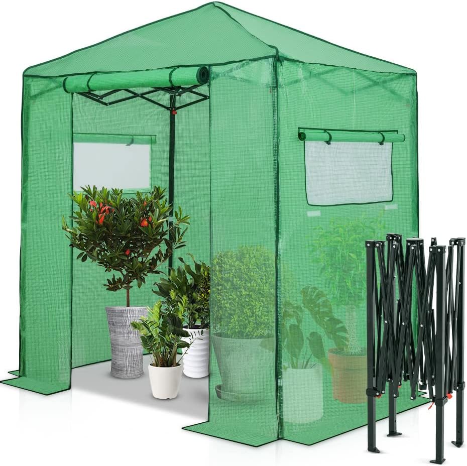 EAGLE PEAK 6x4 Portable Walk-in Greenhouse