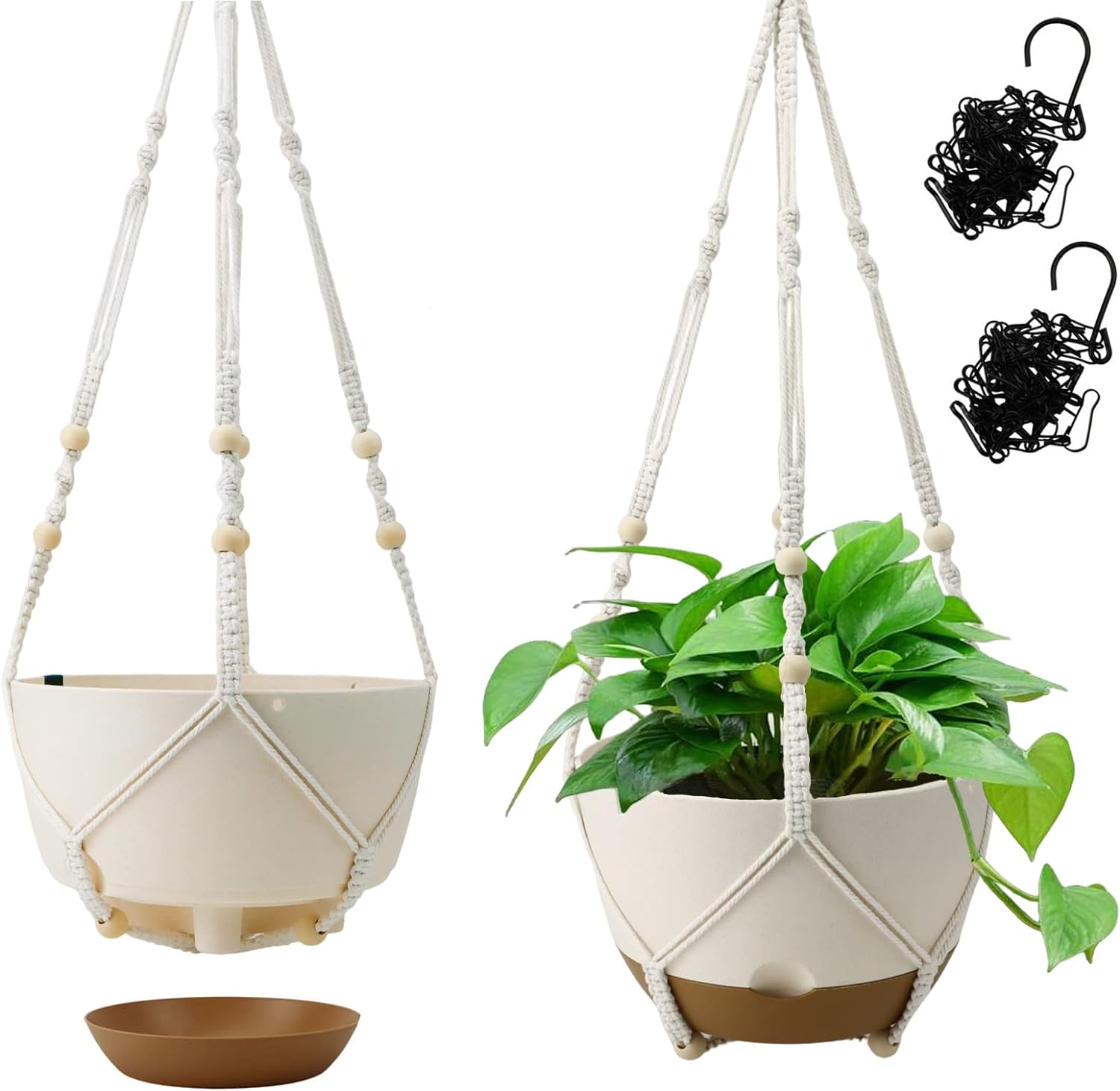 Hanging Planter Self Watering 10 Inch