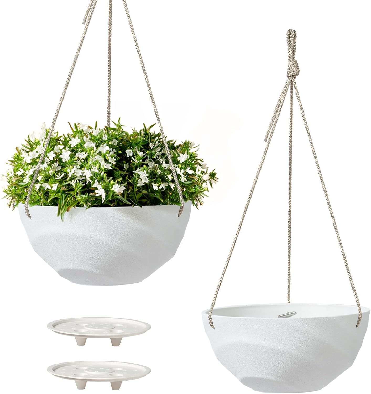 10 Inch Hanging Planters for Indoor Plants