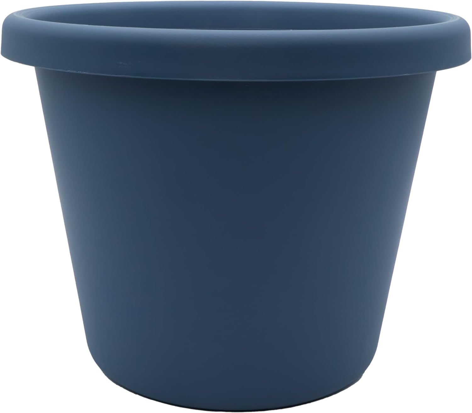 The HC Companies 17 Inch Round Classic Planter - Plastic Plant Pot for Indoor Outdoor Plants Flowers Herbs