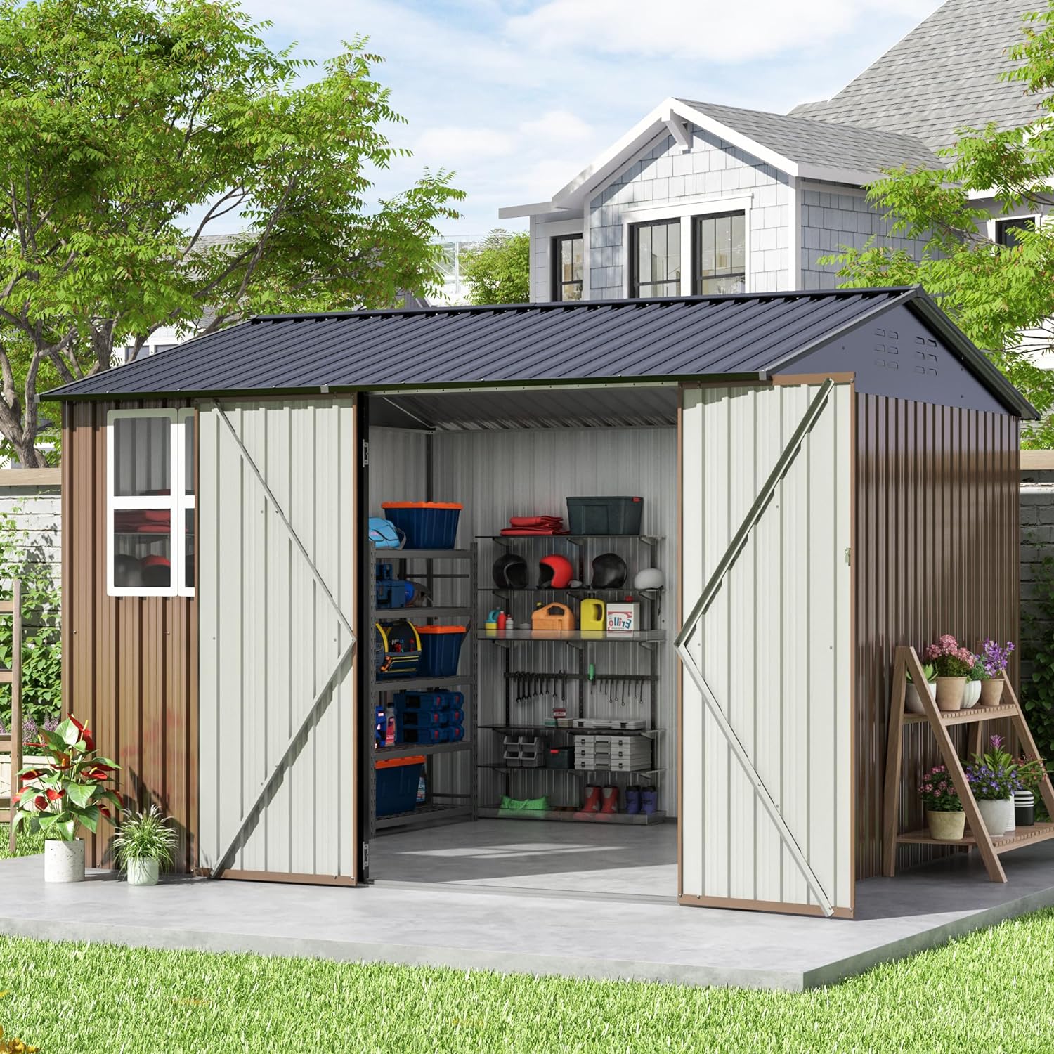 10 x 10 FT Outdoor Storage Shed