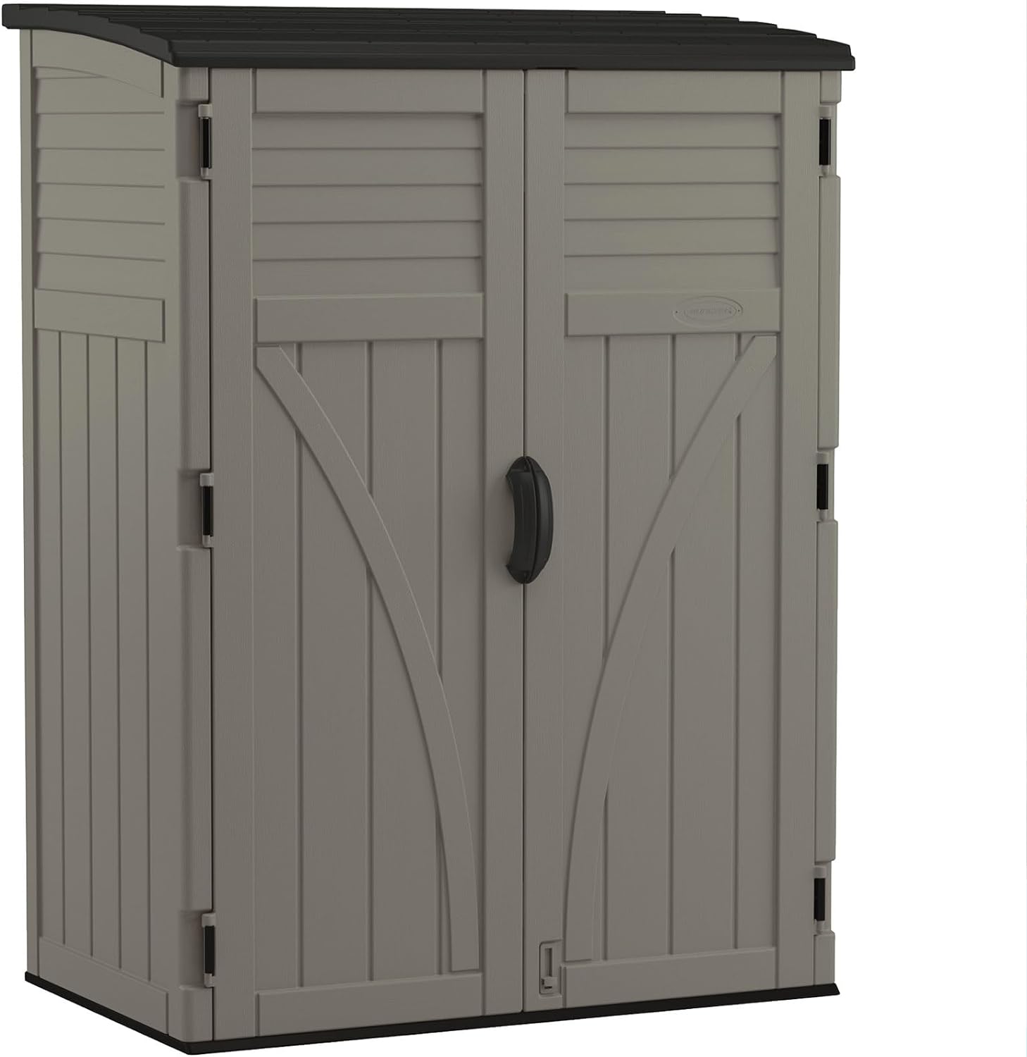 Suncast 54 cu. ft Resin Vertical Lockable Storage Shed