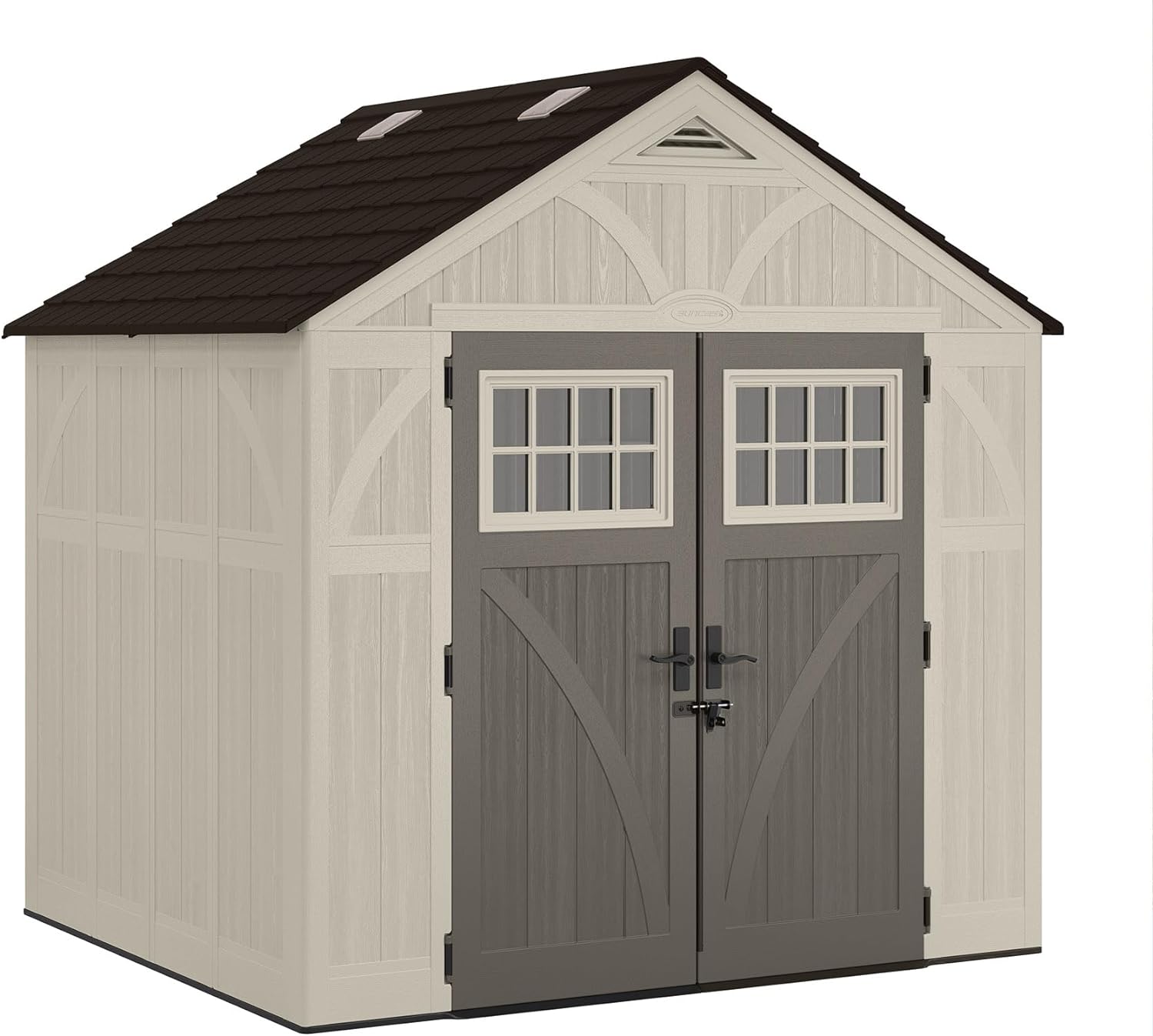 Suncast 8' x 7' Heavy-Duty Resin Tremont Storage Shed