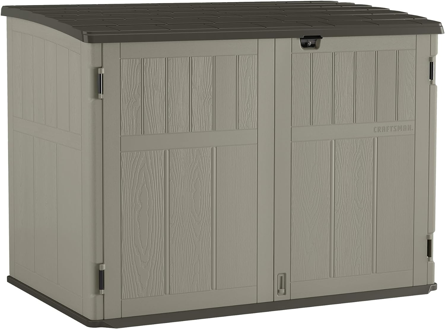 Craftsman Large Horizontal Storage Shed with Pad-Lockable Doors