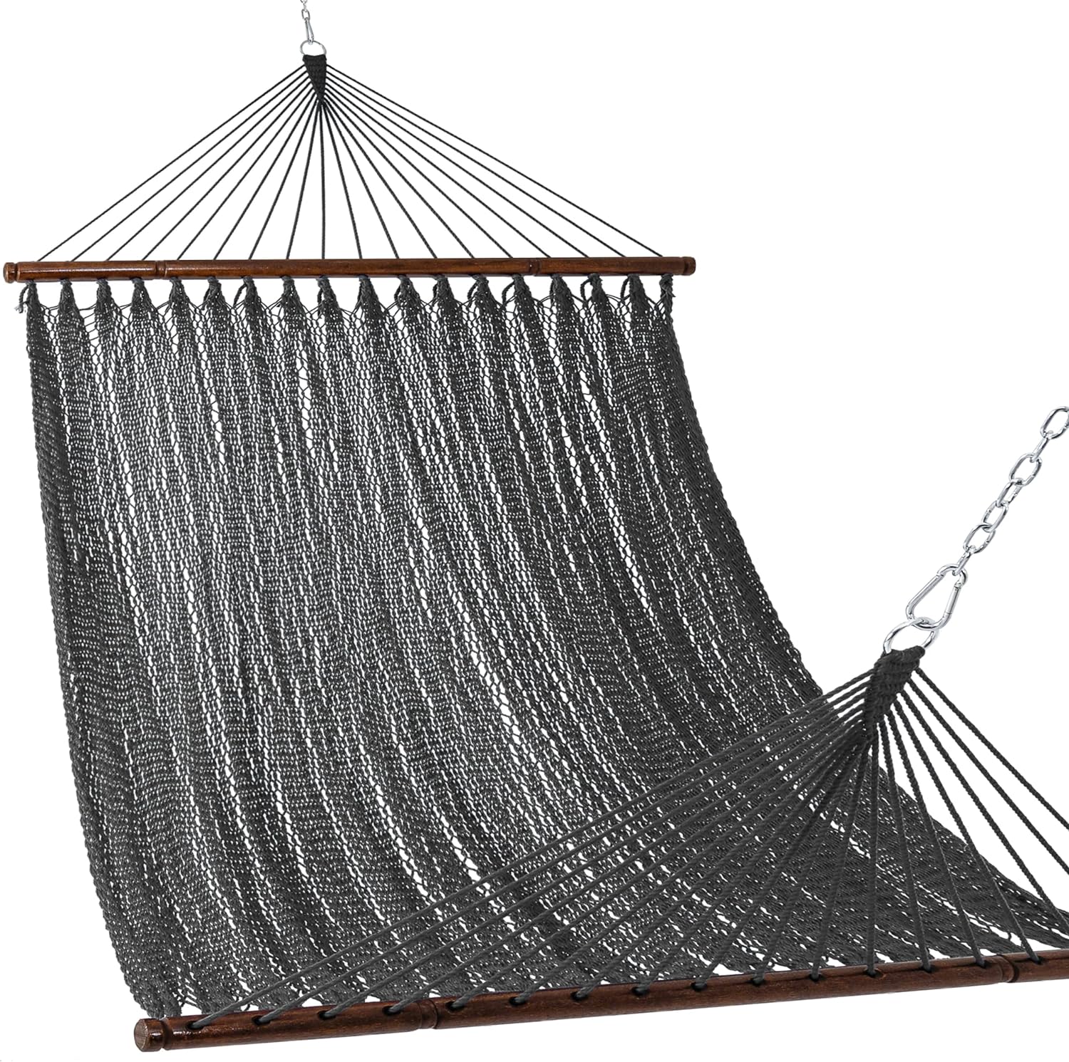 Lazy Daze 10 FT Double 2 Person Caribbean Rope Hammock