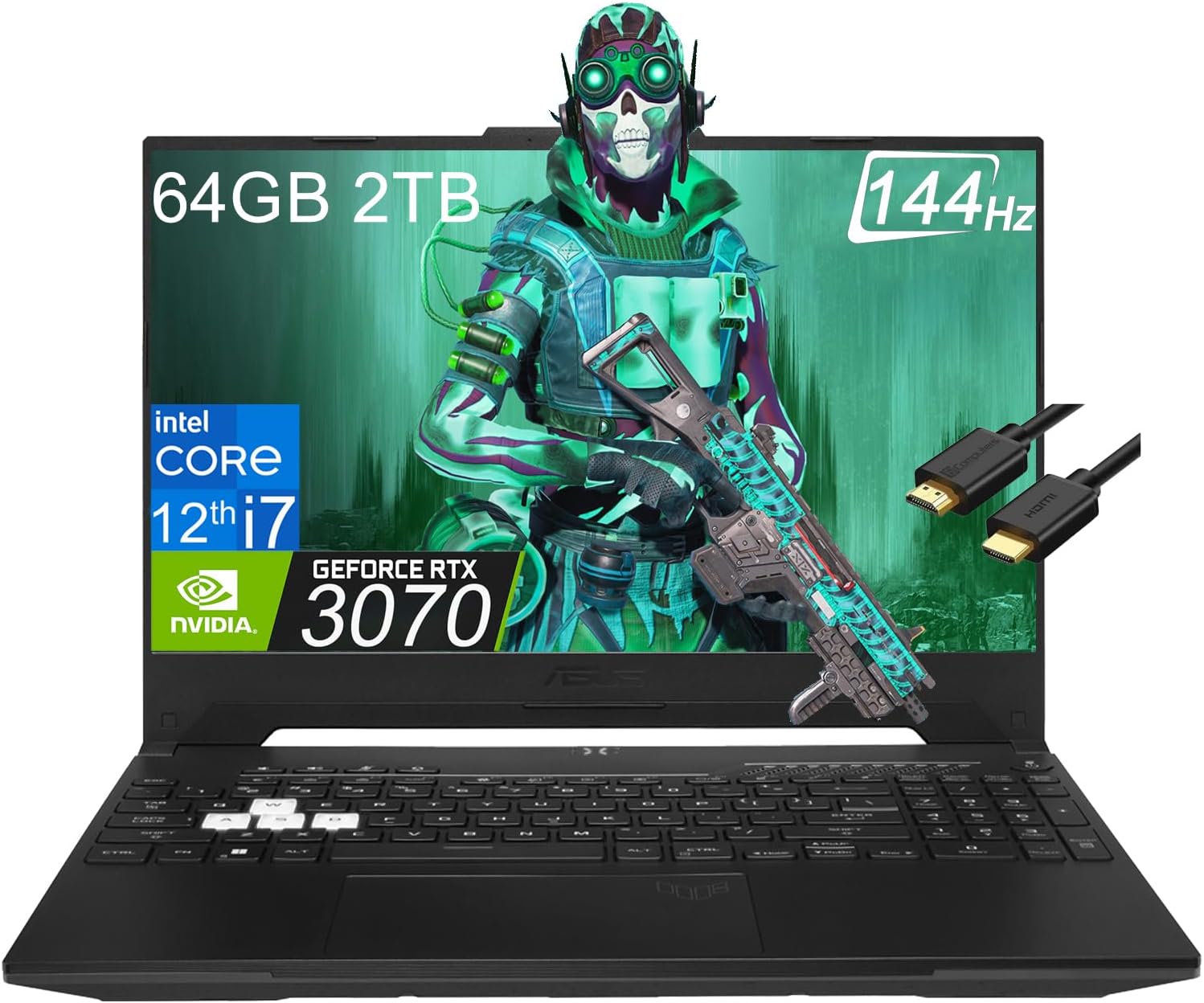 ASUS TUF Dash F15 Gaming Laptop (15.6