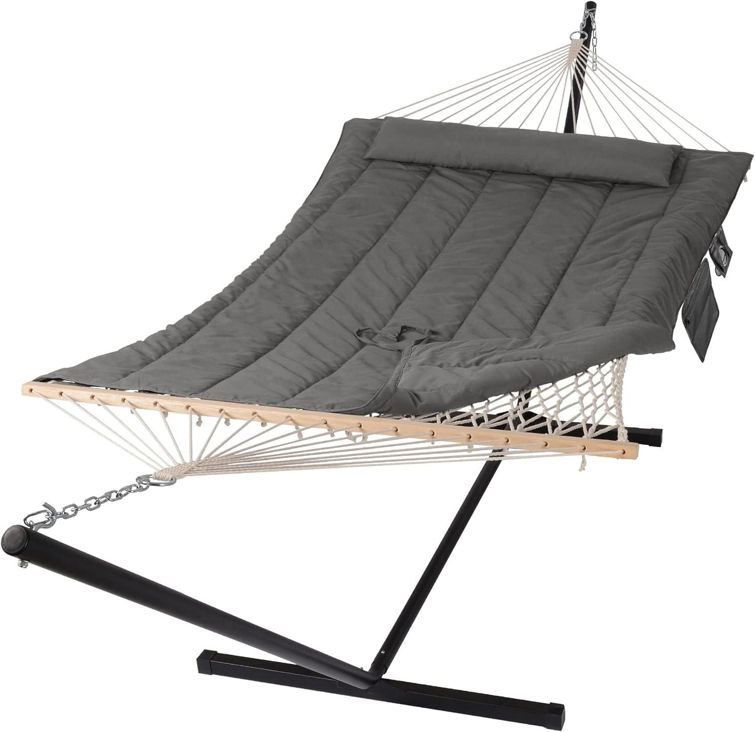 SUNCREAT Double Outdoor Hammock with Stand