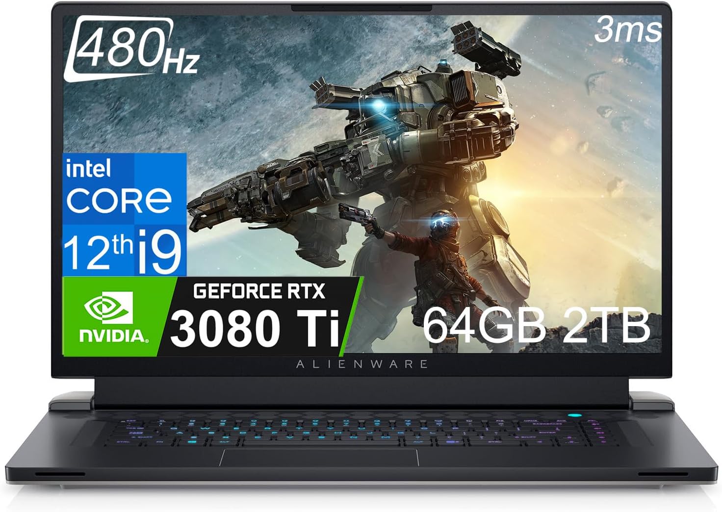 Alienware x17 R2 Gaming Laptop (2024) 17.3