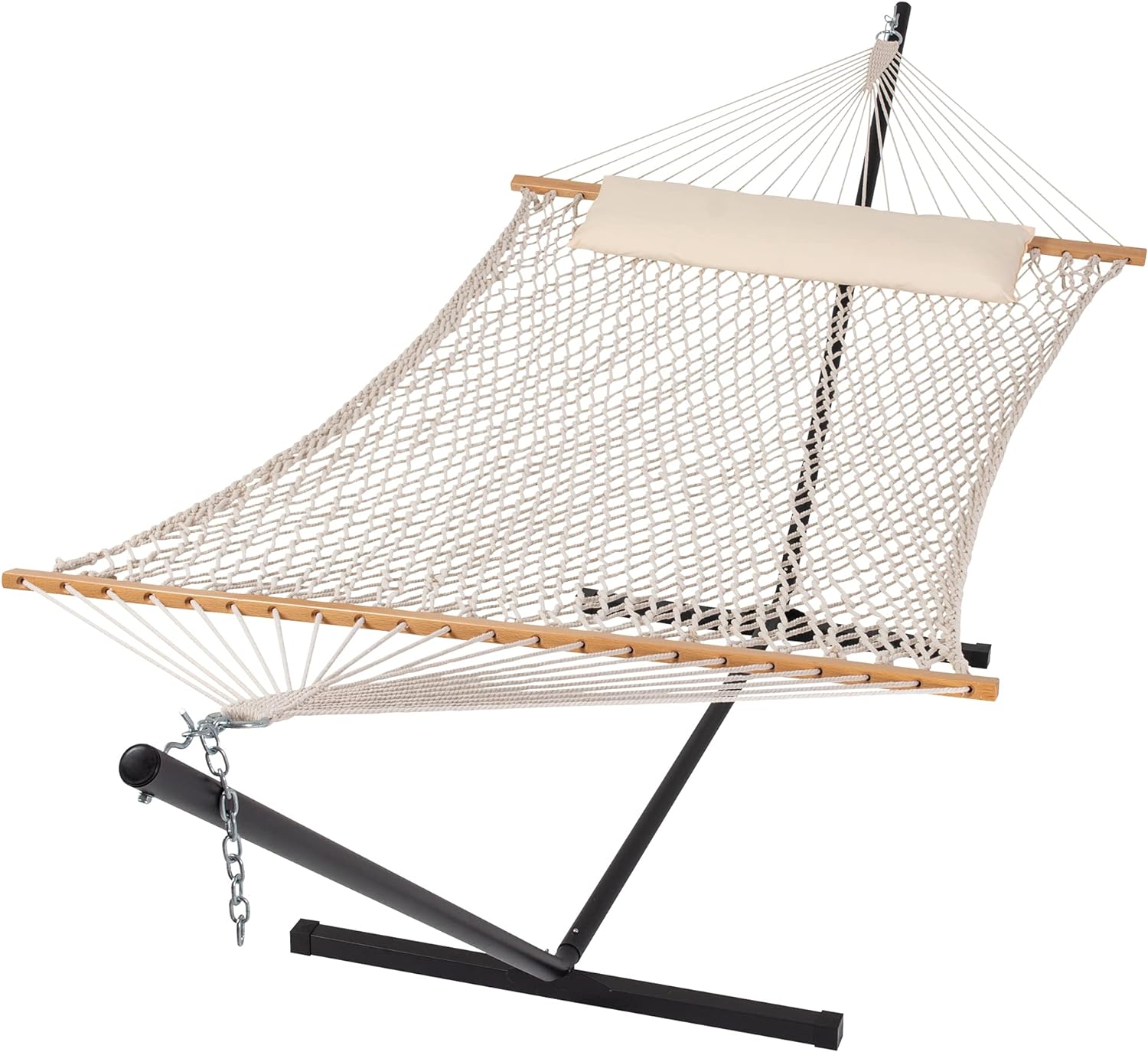 SUNCREAT Double Outdoor Hammock with Stand Included