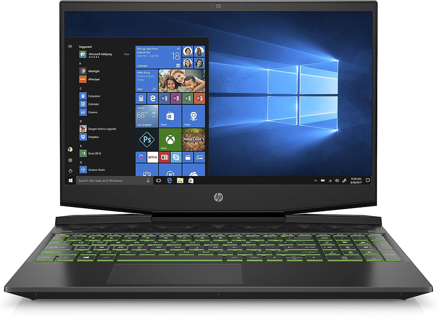 HP Pavilion Gaming 15.6-Inch Micro-EDGE Laptop