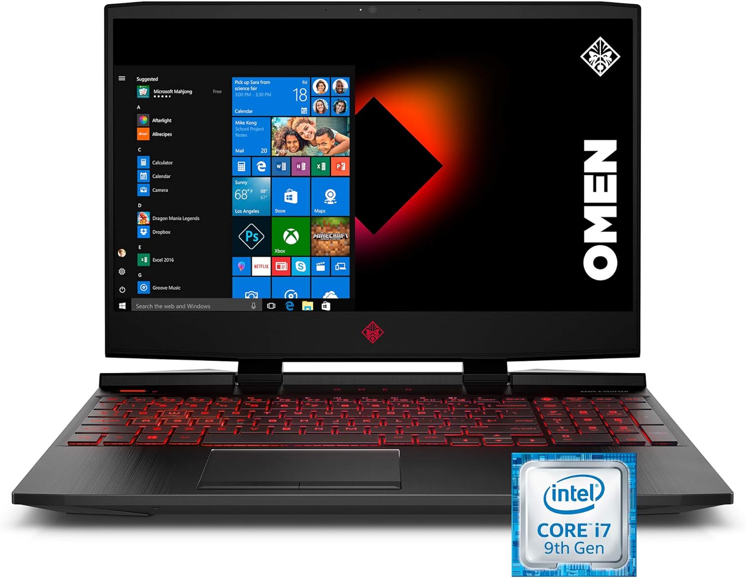 OMEN by HP 2019 15-Inch Gaming Laptop