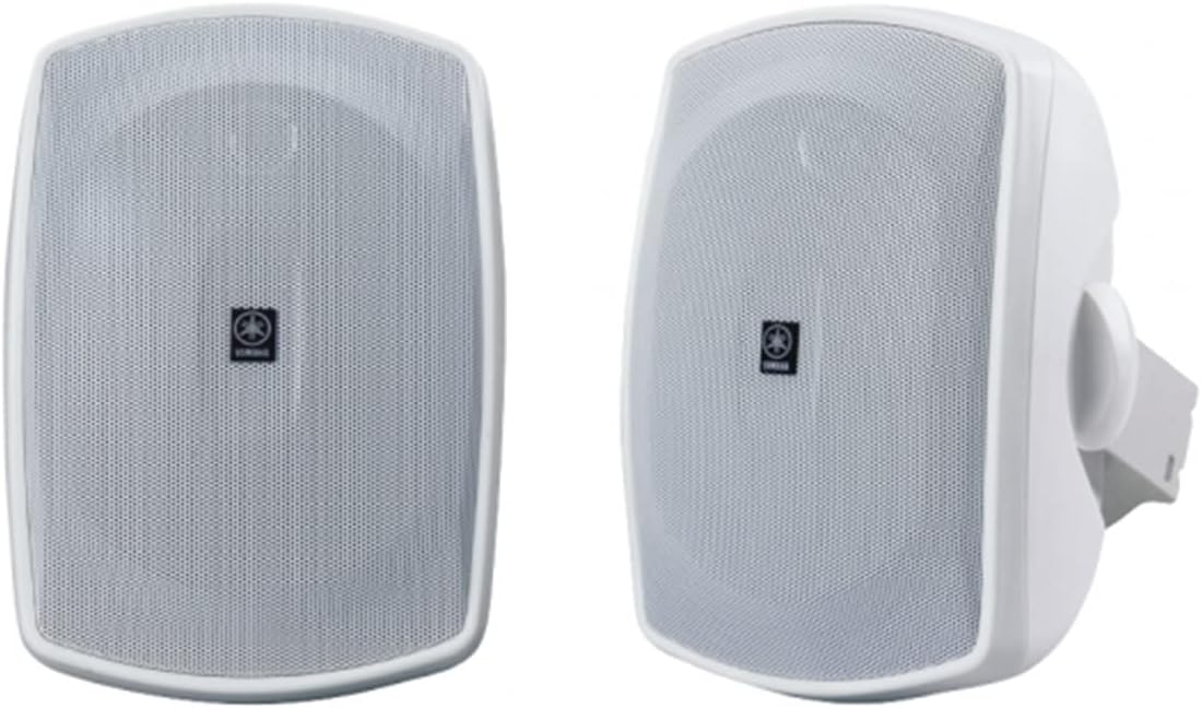 YAMAHA NS-AW190WH 2-Way Indoor/Outdoor Speakers (Pair