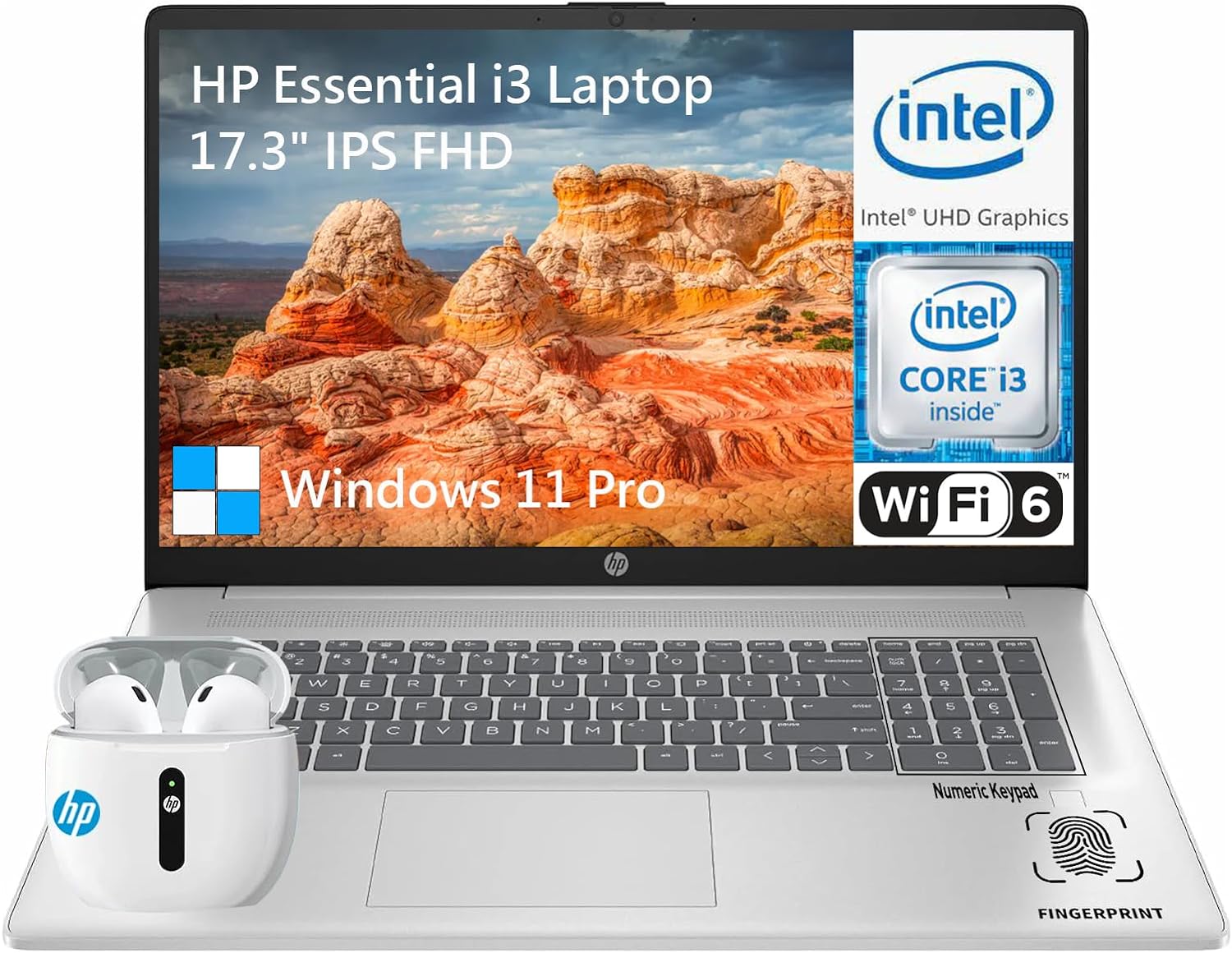 HP 2024 Newest 17 Inch Laptop Computer