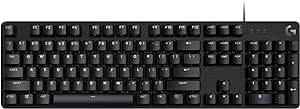 Logitech G413 SE Full-Size Mechanical Gaming Keyboard - Backlit Keyboard with Tactile Mechanical Switches