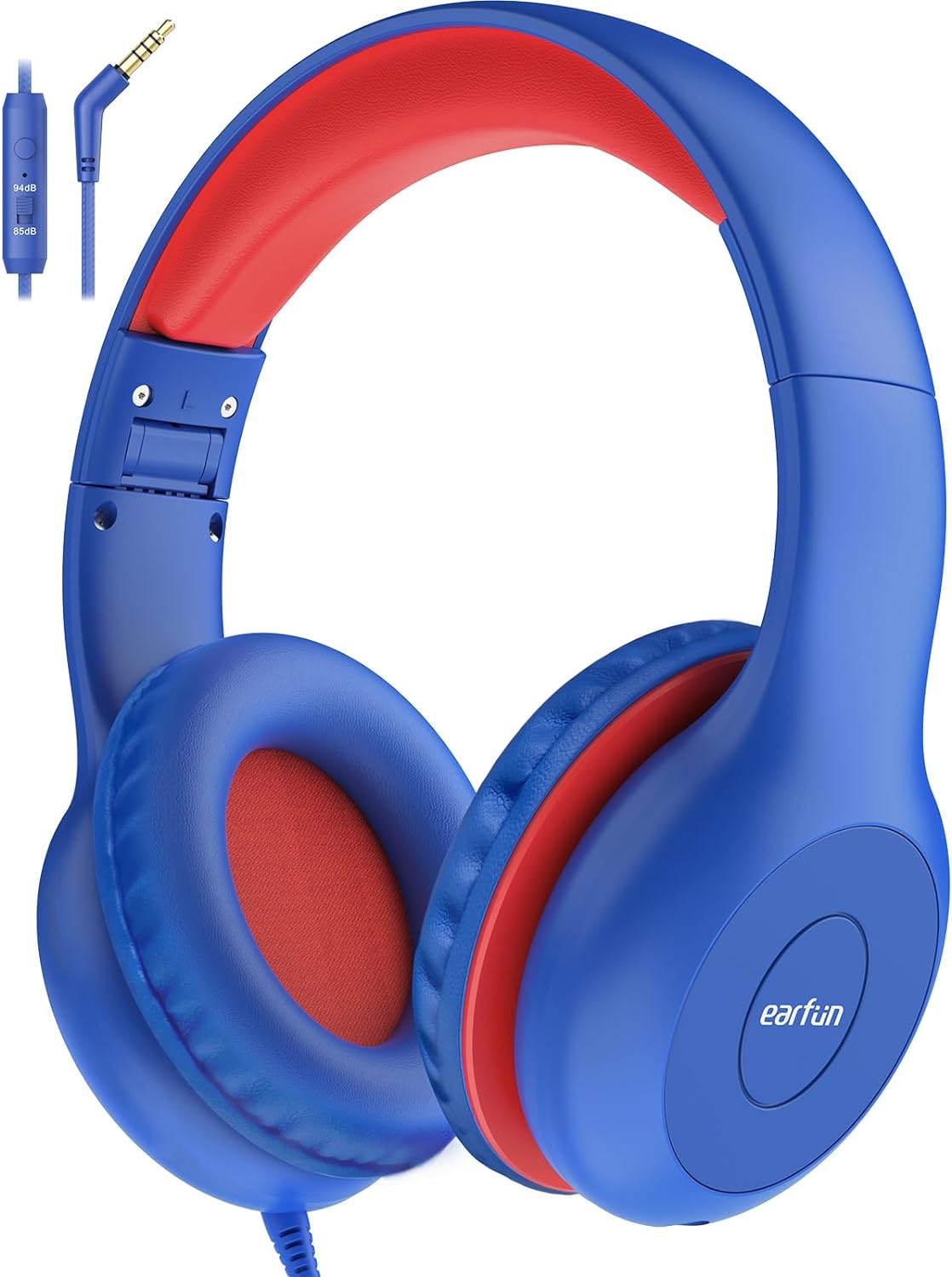 EarFun Kids Headphones Wired with Microphone