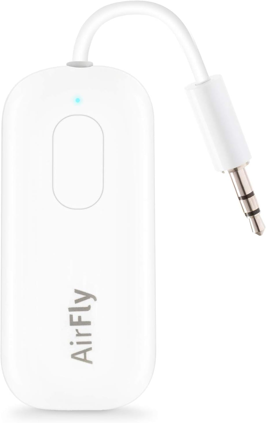 Twelve South AirFly Pro Bluetooth Wireless Audio Transmitter/ Receiver for up to 2 AirPods /Wireless Headphones; Use with any 3.5 mm Jack on Airplanes