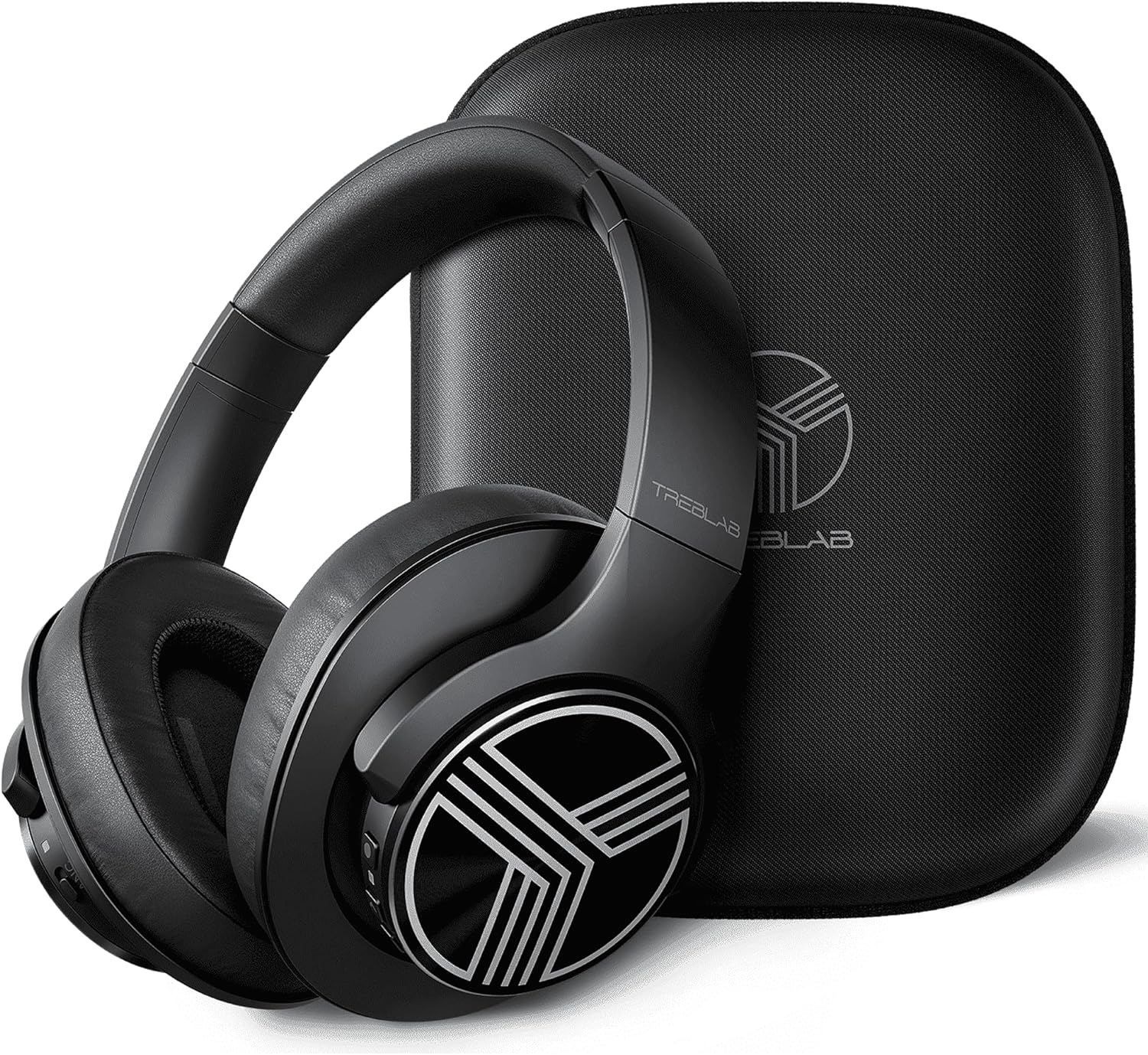 TREBLAB Z2 Bluetooth Headphones Over the Ear - Active Noise Cancelling Headphones Wireless