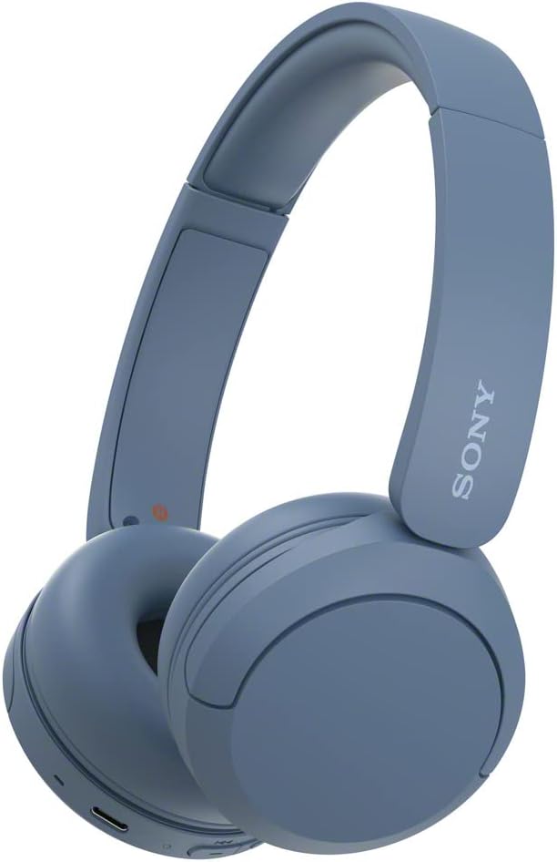 Sony WH-CH520 Wireless Headphones Bluetooth On-Ear Headset with Microphone