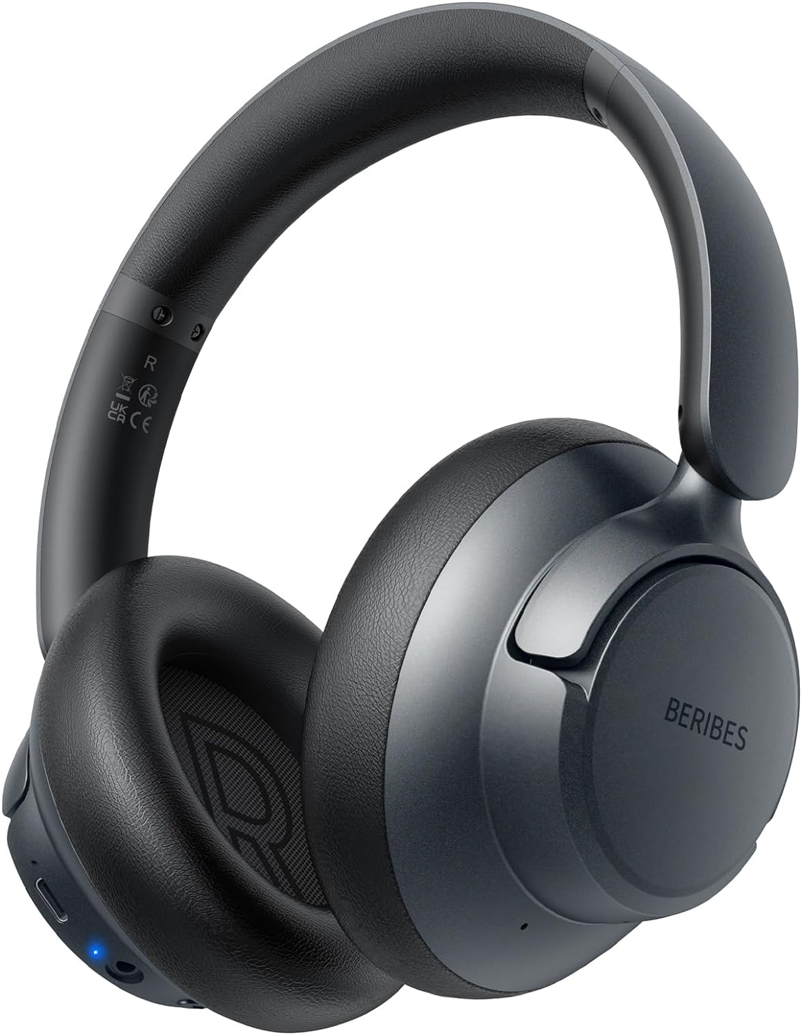 BERIBES Upgraded Hybrid Active Noise Cancelling Headphones with Transparent Modes