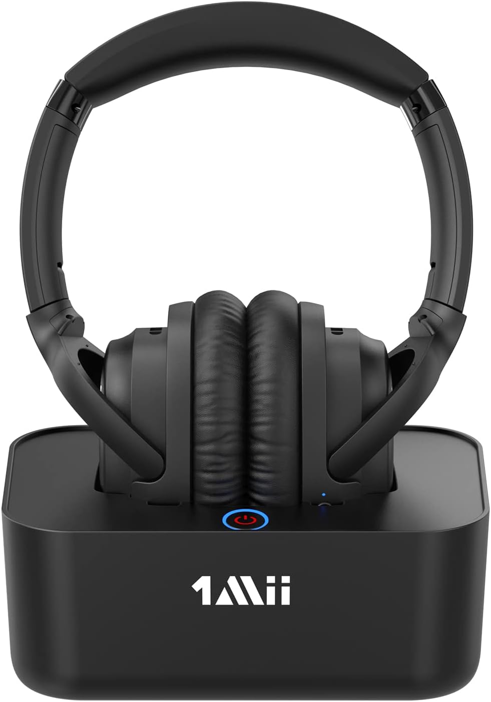 1Mii Wireless Bluetooth Headphones support aptX 60Hrs W/Fast Charging station 30M Range W/5.2 Transmitter stastion