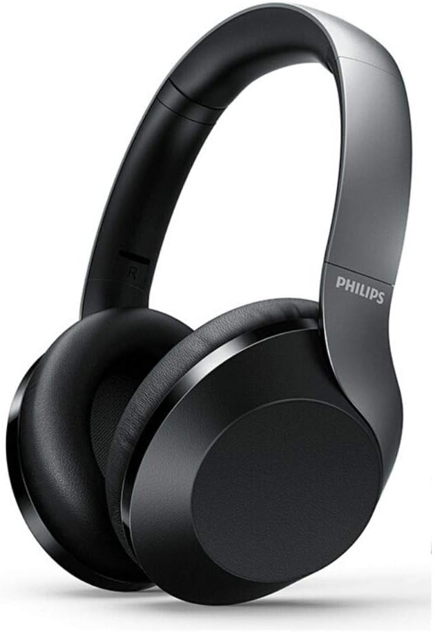 PHILIPS PH802 Wireless Bluetooth Over-Ear Headphones Noise Isolation Stereo with Hi-Res Audio